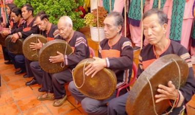 Space of gong culture - masterpiece of the Intangible Heritage in Vietnam. 