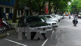 Automated street parking piloted in Hanoi
