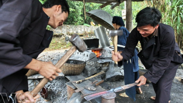 Forging craft of Nung ethnic people in Cao Bang