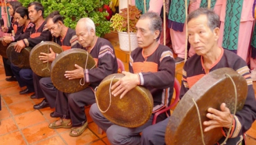 Space of gong culture - masterpiece of the Intangible Heritage in Vietnam. 